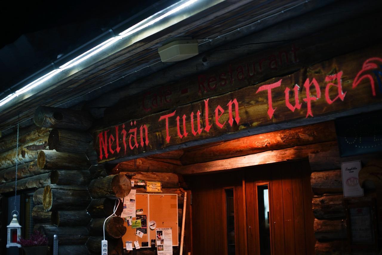 Neljaen Tuulen Tupa Bed & Breakfast Kaamanen Exterior foto
